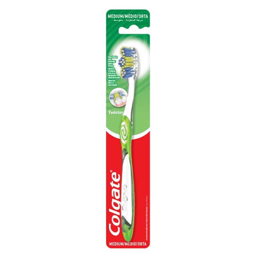 Colgate, Twister Medium, Tandenborstel, 1 st