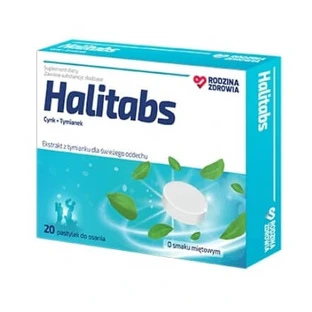 Family Health Halitabs, 20 comprimidos