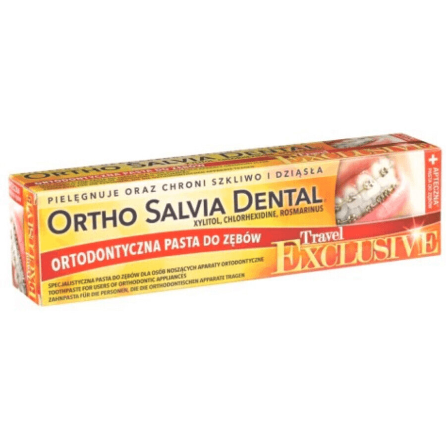 Ortho Salvia Tandpasta Exlusive Travel 75ml