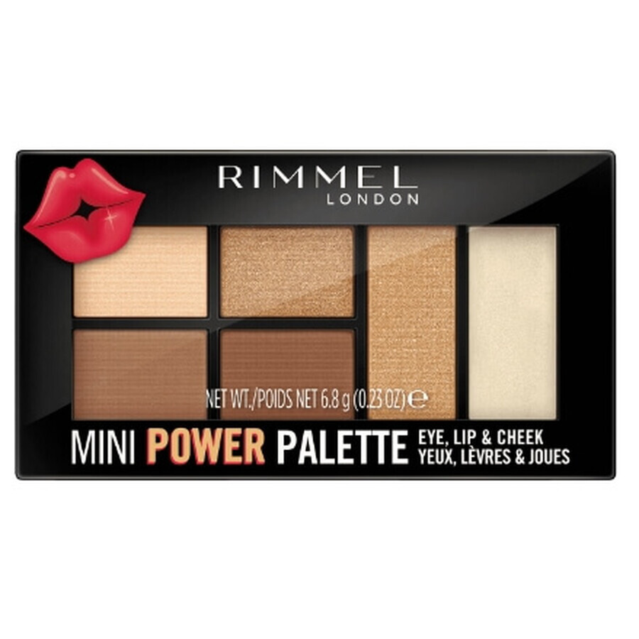 Rimmel Mini Power Make-up Palette 002 Sassy, 1 st