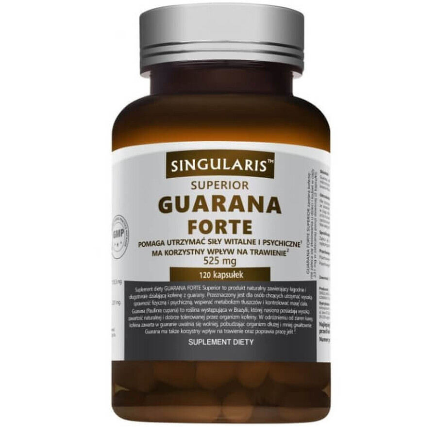 Singularis, Guarana Forte, 120 capsules