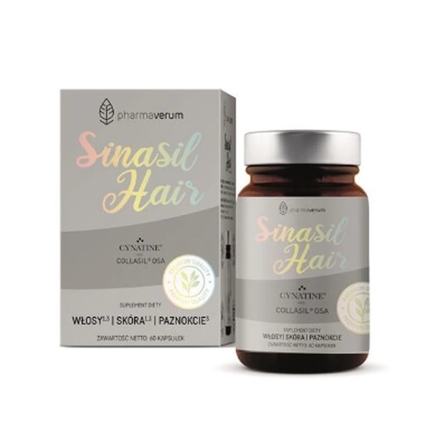 SinasilHair, 60 capsules
