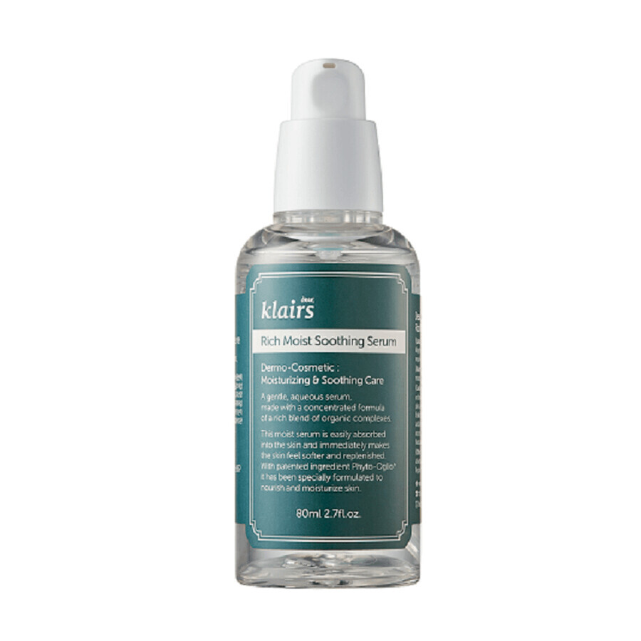 Klairs Rich Moist Serum Calmante, 80ml