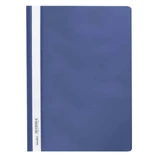 Biurfol, A4 plastic map, marineblauw