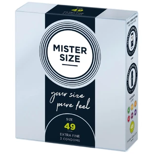 Mister Size, 49 mm condoms, 3 pieces