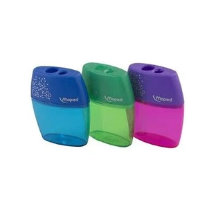 Double container sharpener