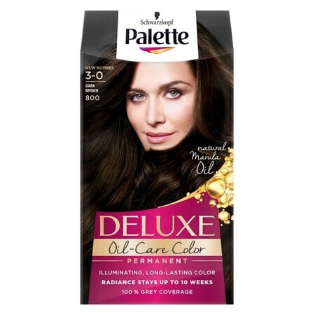 Palette Deluxe Oil-Care Colour Palette Oil-Care Colouring Wax met micro-olie 800 (3-0) donker berk