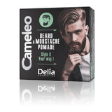 Cameleo Men Beard amp; Moustache Baard en Haar Pommade, 50g