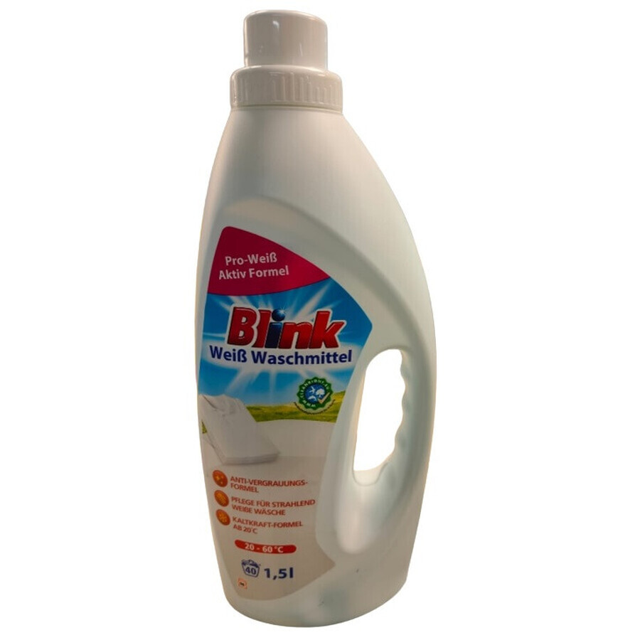 Blink, wit wasmiddel, 1,5l