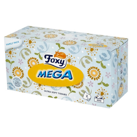 Foxy, Mega servetten, 10 stuks