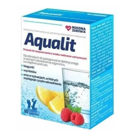 Family Health Aqualit, oplossend poeder, 10 sachets