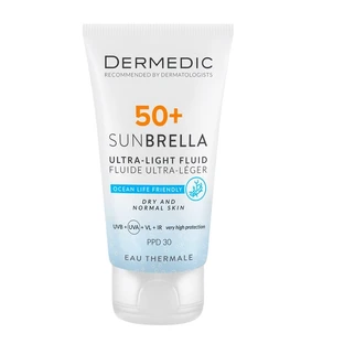 Dermedic Sunbrella Ultra-Light Protection Cream SPF 50+ voor droge en normale huid, 40 ml