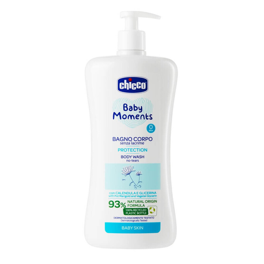 Chicco Baby Moments Lozione da bagno 0m+ Protezione, 750ml