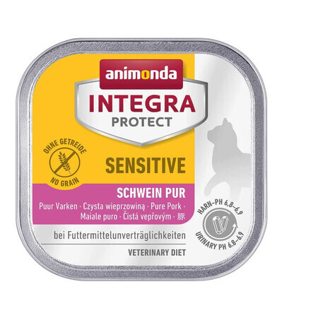 Animonda, Protect Sensitive, Natvoer voor katten, varkensvlees,100g