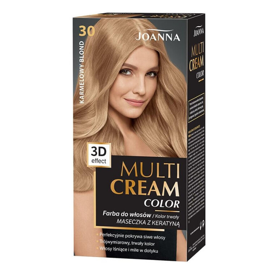 Joanna Multi Cream Multi Cream Colour 3D Haarkleuring 30 Karamel Blond