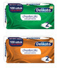 Delikato, doos 2-laags tissues, 100 + 10 stuks.