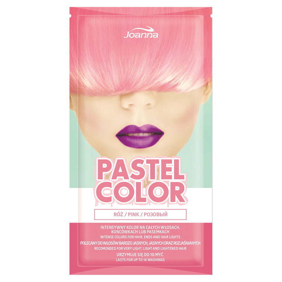 Joanna Pastel Colore Rosa Shampoo, 35g