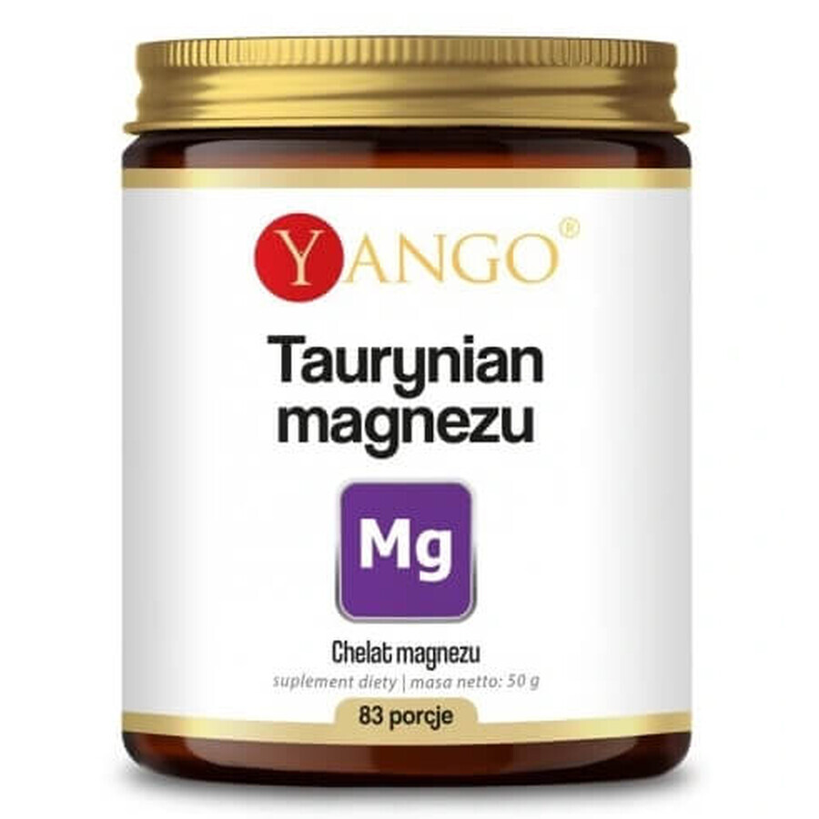 Yango, Taurate de magnésium, 50g