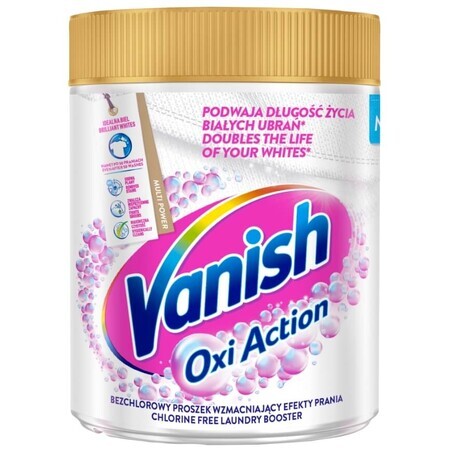 Vanish Gold Oxi Action vlekverwijderingspoeder voor witte stoffen, 470g