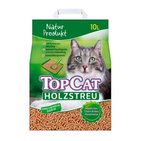 TopCat, kattendraad, hout, 10l