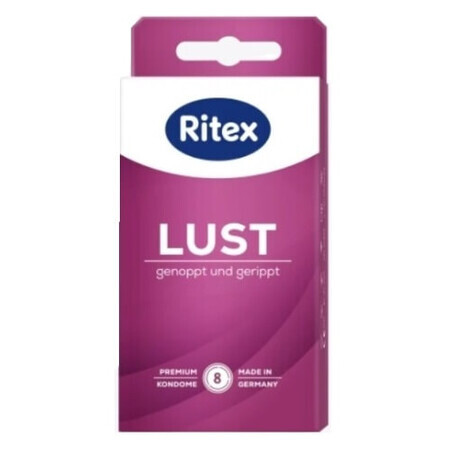 Ritex, Lust, Preservativi, 8 pezzi