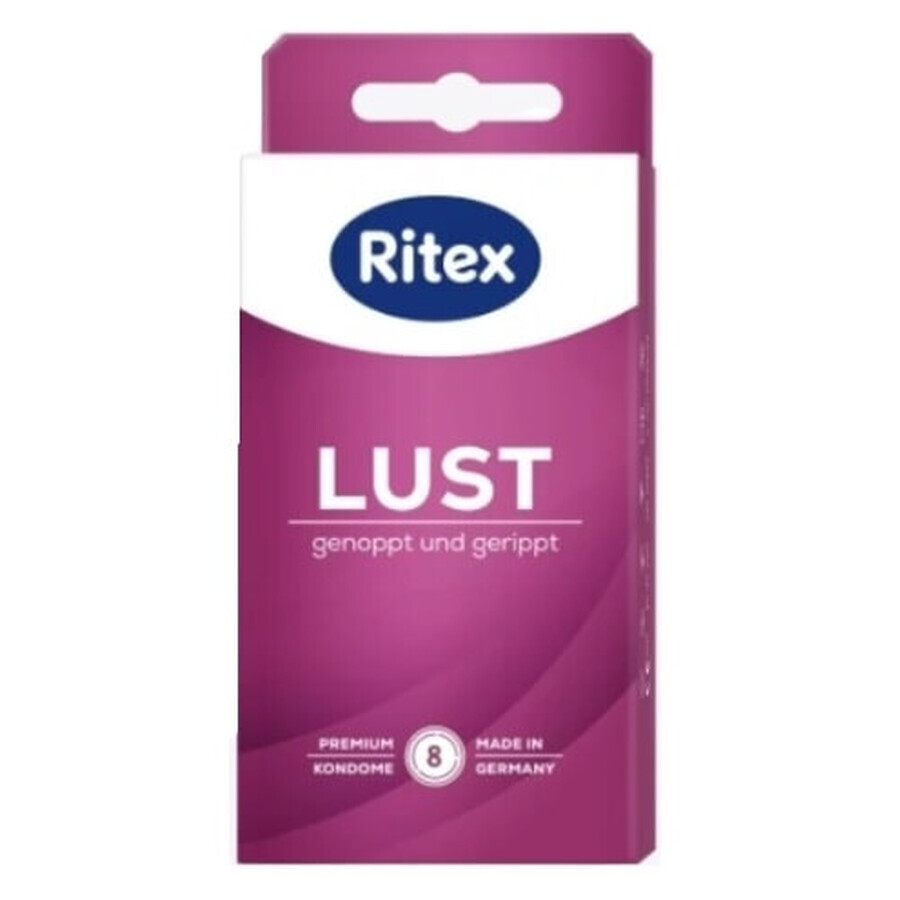 Ritex, Lust, Preservativi, 8 pezzi