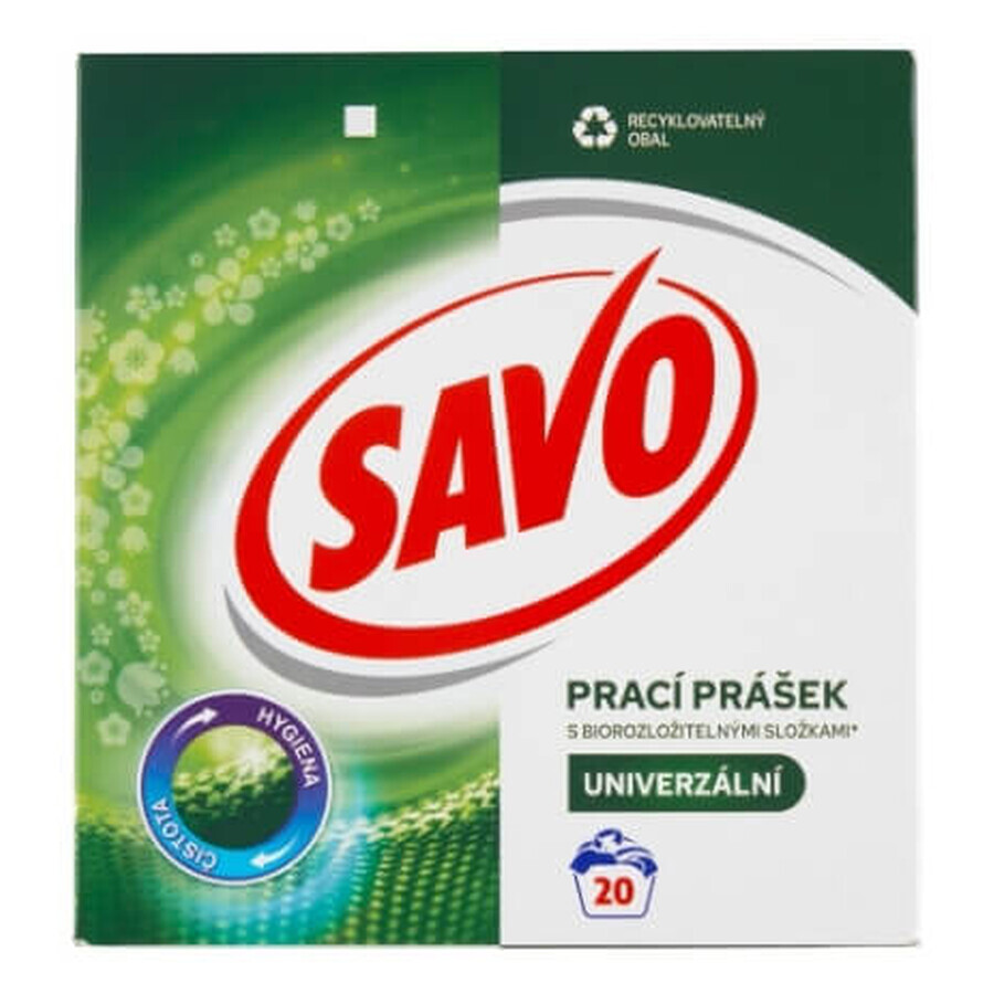 Savo, Universeel waspoeder, 1.4 kg