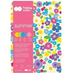 A5 Summer technical pad, 20 sheets