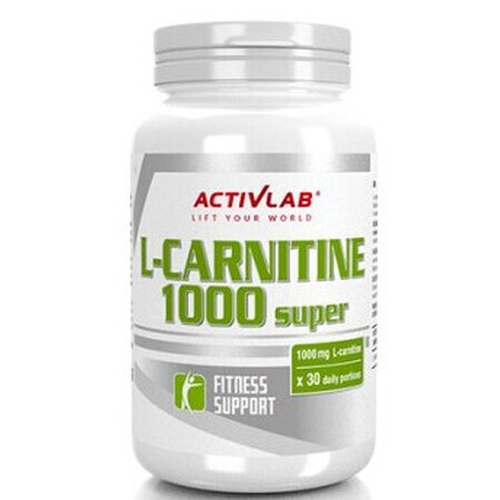 L-Carnitine 1000 Super Activlab 30 capsules