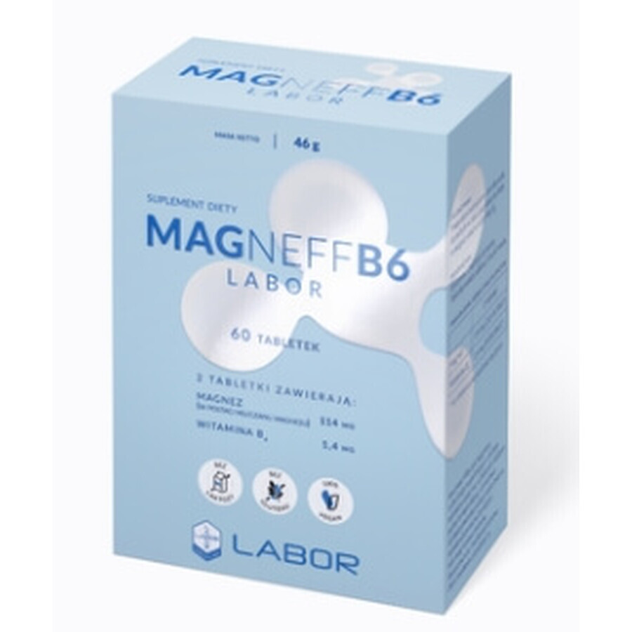 Labor, Magneff B6, 60 tabletten