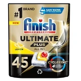 Finish Ultimate Plus Powerball AiO citroen Powerball vaatwasmachine capsules 45 stuks