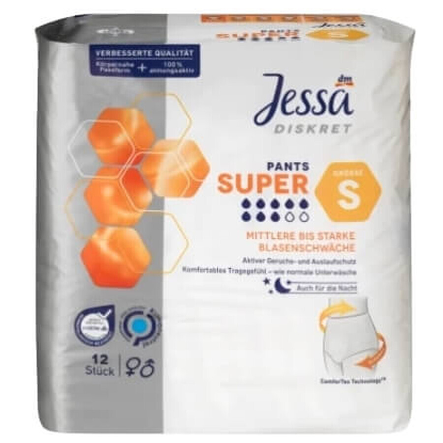 Jessa, Super, Chonna ondergoed, S, 12 stuks