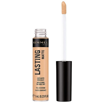 Rimmel Lasting Matte Concealer 015 True Ivory, 7 ml