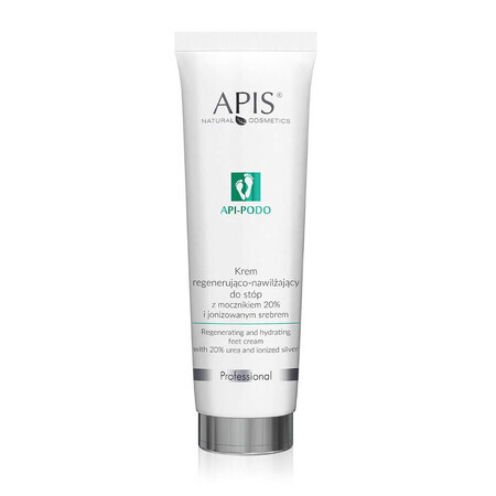 Apis Api-Podo voetcrème met 20% ureum en geïoniseerd zilver, 100ml