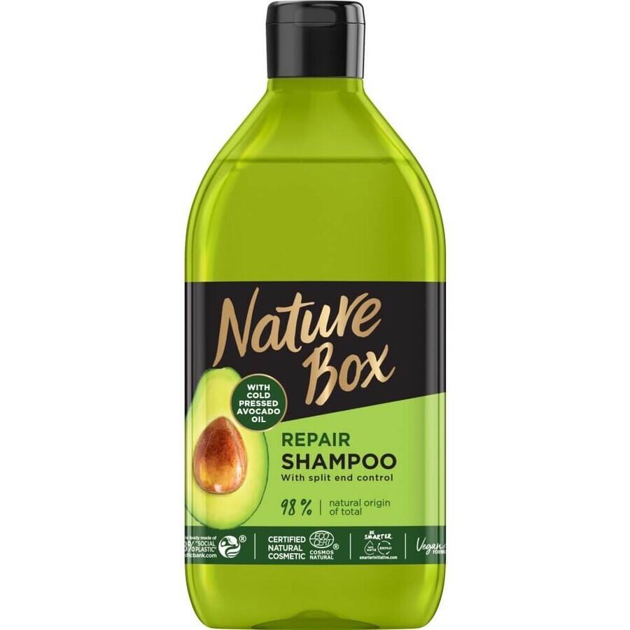 Nature Box Avocado oil shampoo for damaged hair, 385ml