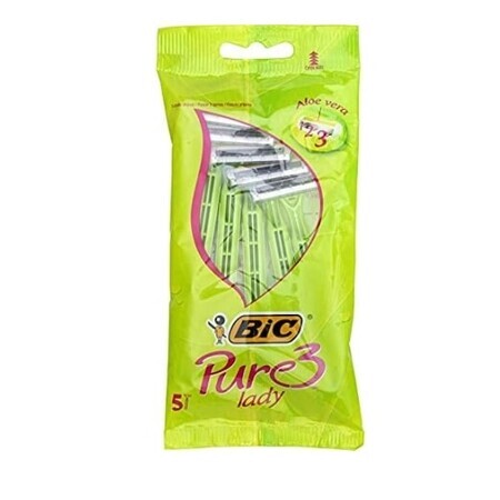 Bic, Pure 3 Dames scheermes, 5 stuks