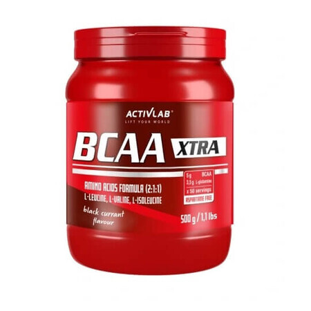 Activlab BCAA Xtra Zwarte Bes, 500g