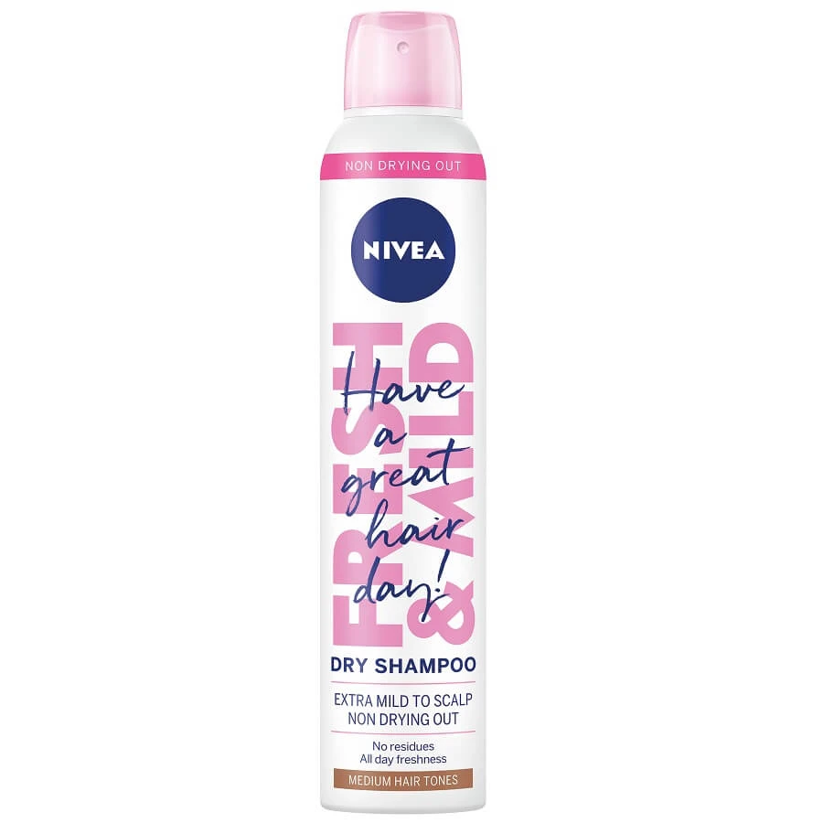 Nivea Fresh Revive droogshampoo voor grijs haar, 200ml