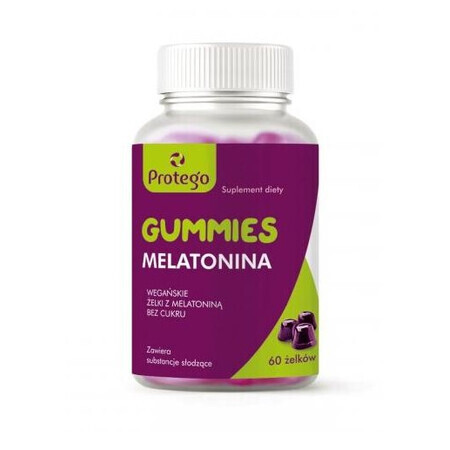 Protego Gummies Melatonine, elan, 60 stuks