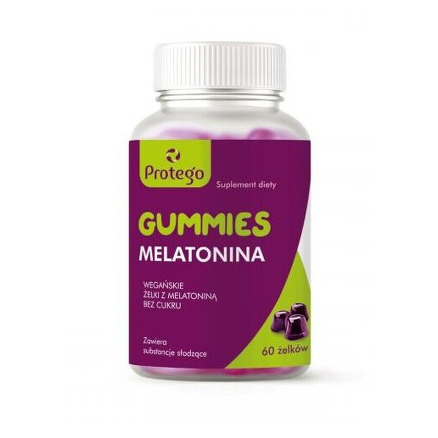 Protego Gummies Melatonine, elan, 60 stuks