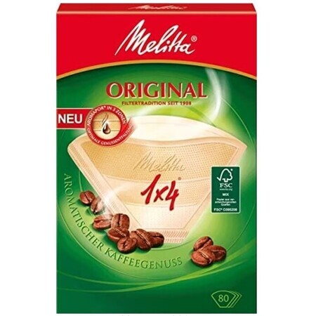 Melitta, Koffiefilterzakjes 4, 80 stuks