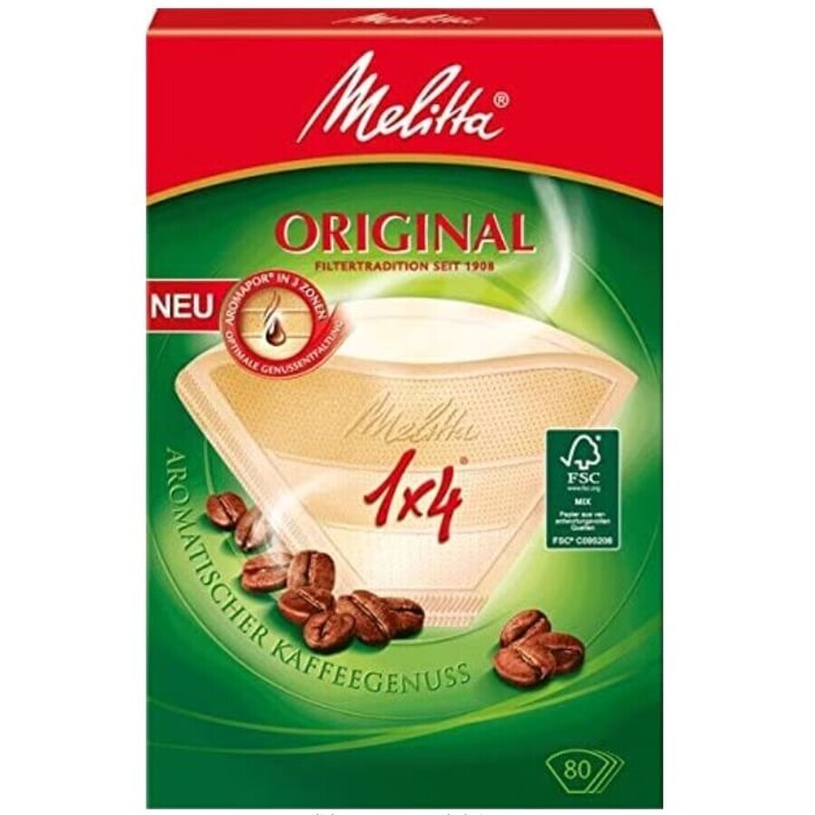 Melitta, Koffiefilterzakjes 4, 80 stuks