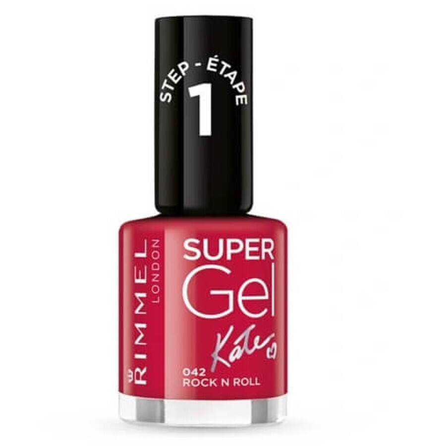 Rimmel Super Gel Nagellack 042 Rock N Roll, 12ml