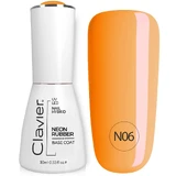 Keyboard Luxury Neon Neon Rubber Base Color N06 Orange Rainbow, 10ml