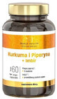 Noble Health, Kurkuma met piperine en gember, 60 capsules