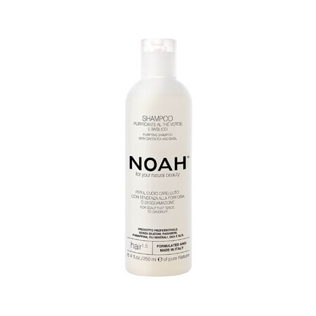 Noah For Your Natural Beauty Hair1.5 Green Tea & Basil Cleansing Shampoo, 250ml