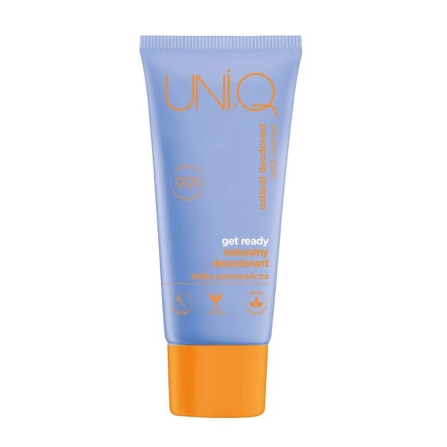 UNI.Q Get Ready Deodorante Naturale Arancia Selvatica, 50ml