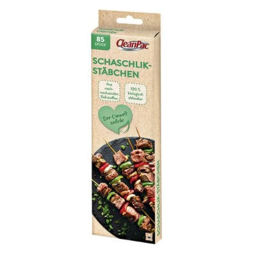 CleanPac, Shish kebab en bambou, 85 pièces
