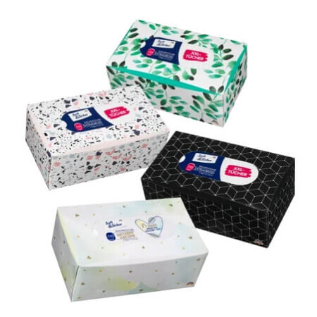 Zachte tissues in een doos, 110 stuks