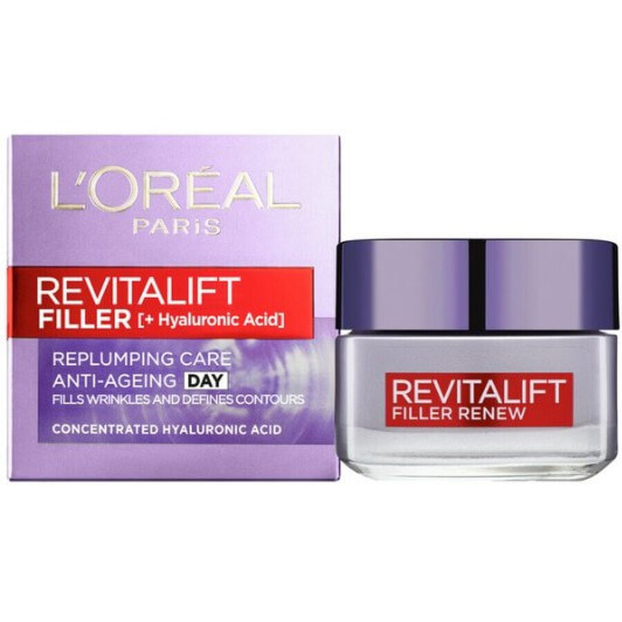 L´Oréal, Paris Revitalift Filler HA, Crema de zi, 50ml